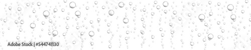Fotografia Floating oxygen bubbles background