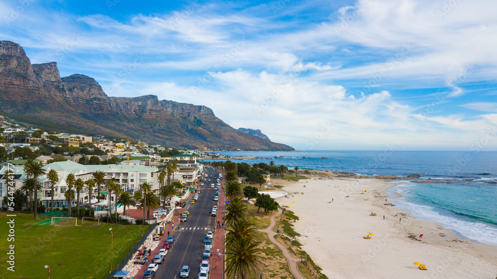 View of Cape Town in South Africa