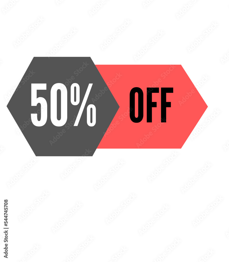 50% off red vector fifty percent marketing advertising discount 50% off red vector fifty percent marketing advertising discount