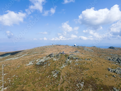 Aerial view of of Vitosha Mountain, Bulgaria