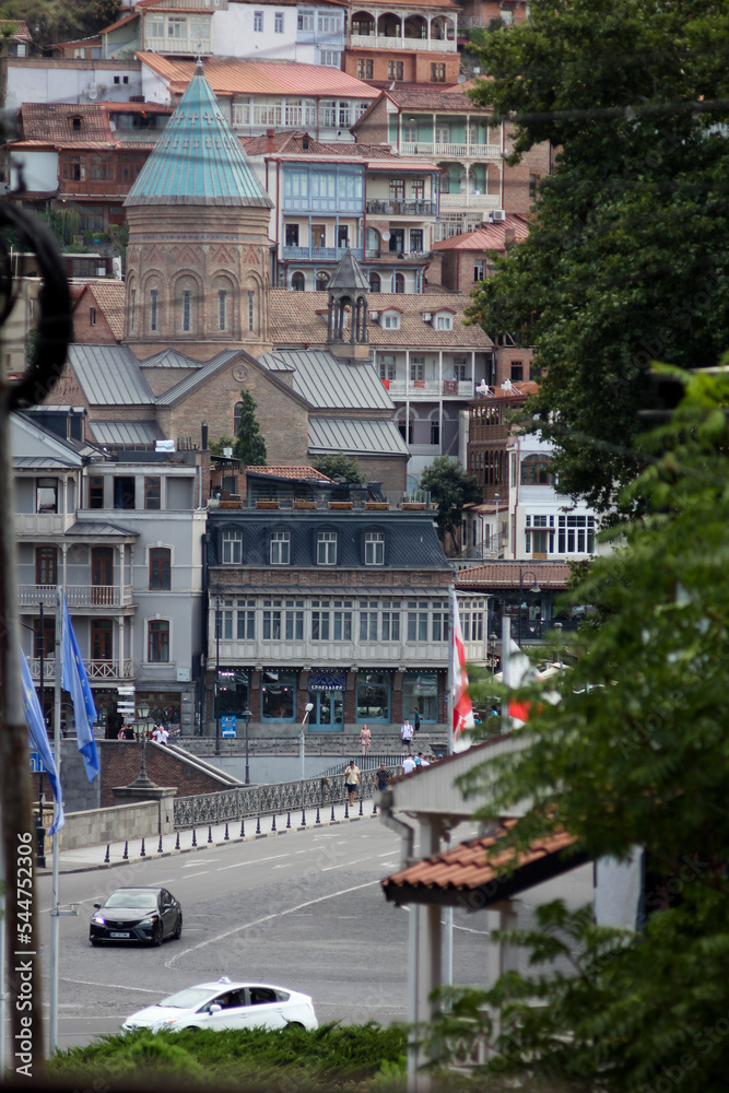 Naklejka premium Tbilisi Old Town, Georgia