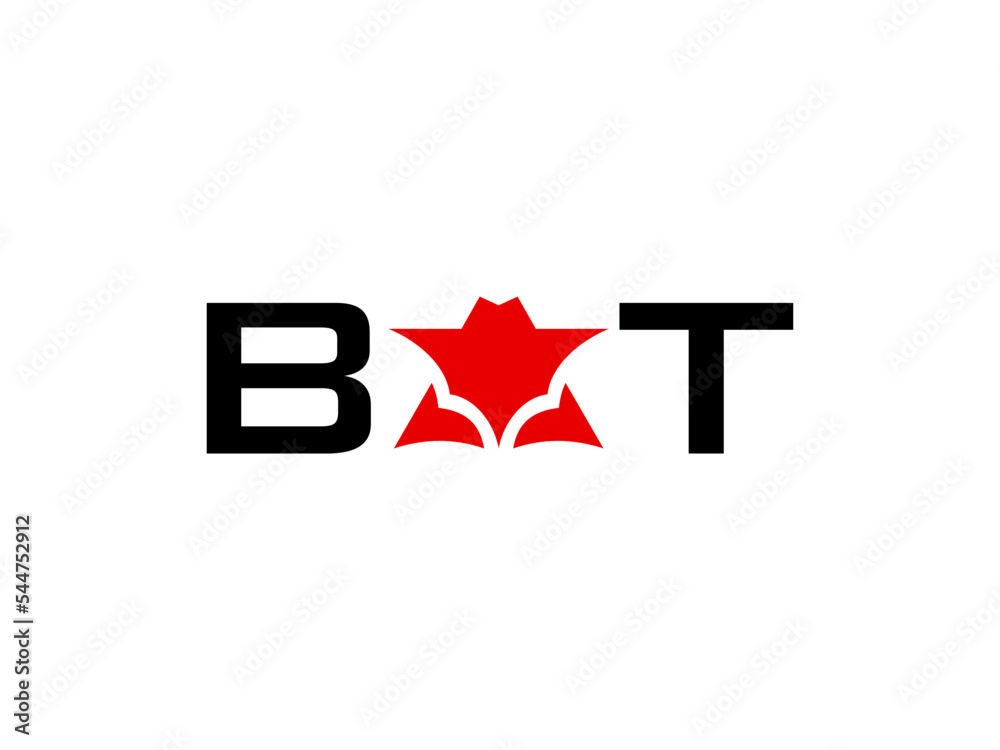 Obraz premium bat logo design templates