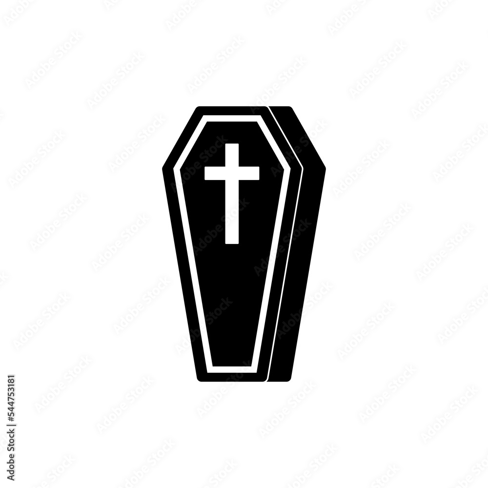 coffin icon, coffin vector sign symbol coffin icon, coffin vector sign symbol