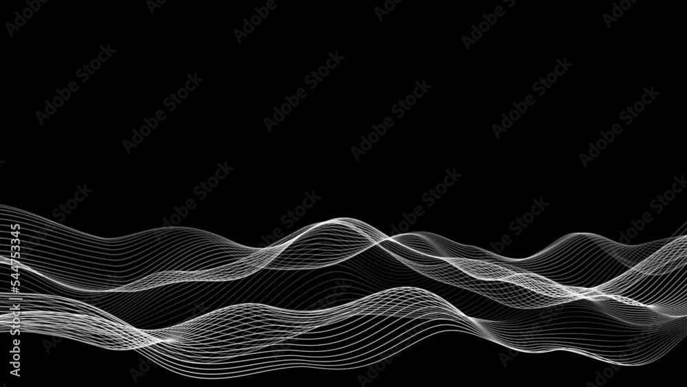 New white line wave motion