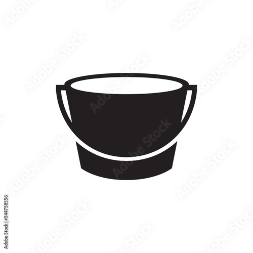 bucket icon vector design illustration