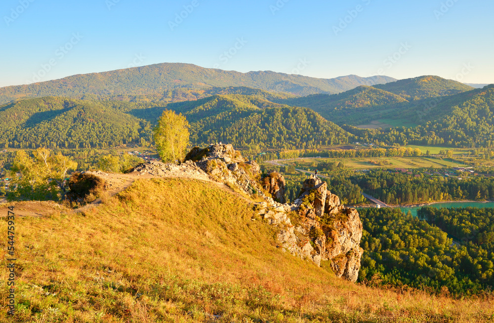 Naklejka premium Aya Nature Park in the mountains