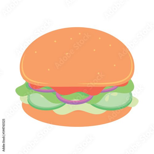 burger vegetarian food