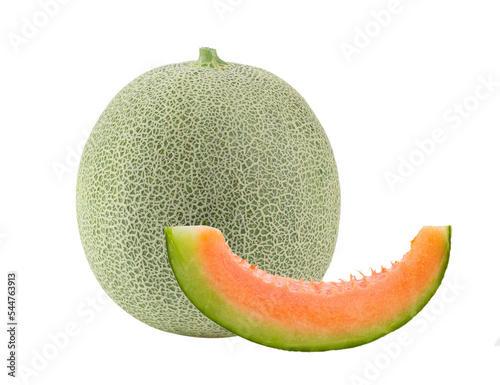 Melon isolated on transparent png