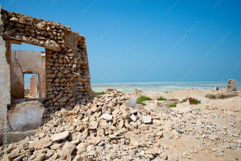 Al Jumail Abandoned Pearling and Fishing Village - Qatar