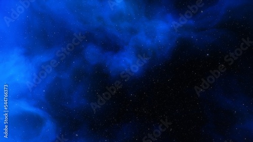 nebula gas cloud in deep outer space 