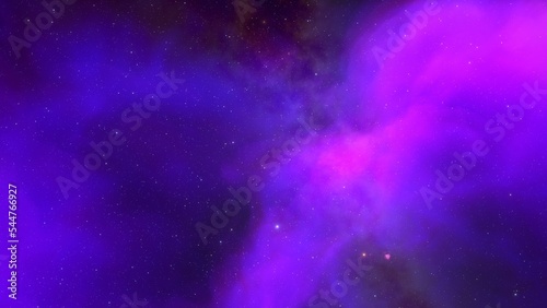 nebula gas cloud in deep outer space 