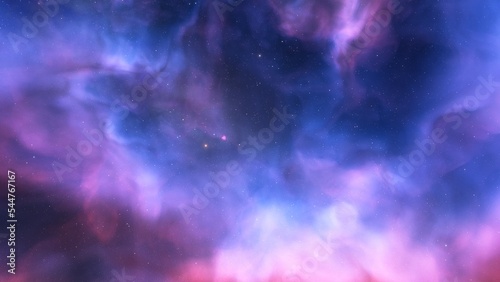 red-violet nebula in outer space  horsehead nebula  unusual colorful nebula in a distant galaxy  red nebula 3d render 