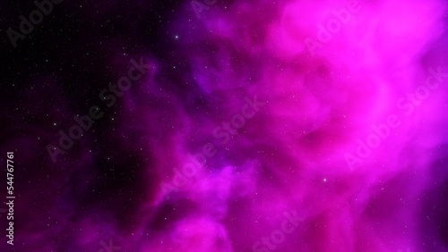 Space nebula, for use with projects on science, research, and education. Illustration  © ANDREI