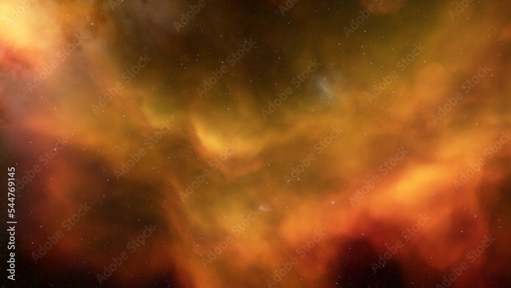 Space nebula, for use with projects on science, research, and education. Illustration
