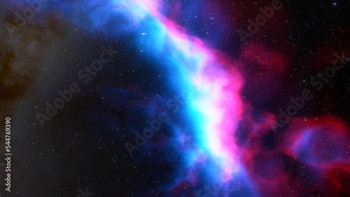 Fototapeta Naklejka Na Ścianę i Meble -  Universe filled with stars, nebula and galaxy
