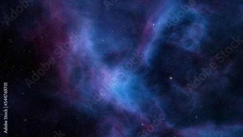 bright nebula  nebula in space  majestic red-purple nebula  beautiful space background 3D render 