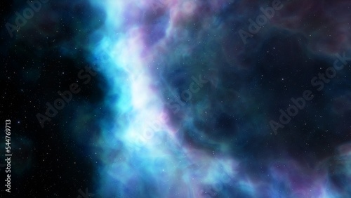 bright nebula, nebula in space, majestic red-purple nebula, beautiful space background 3D render 