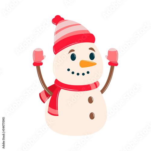 snowman christmas character