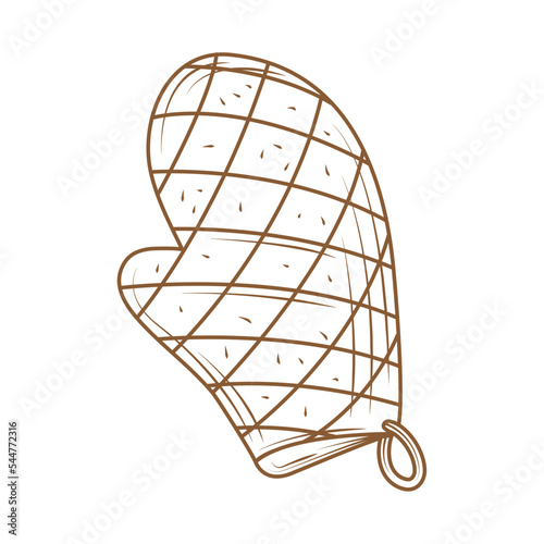 oven glove icon
