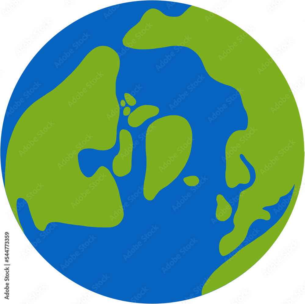 Freehand world map sketch on globe. Freehand world map sketch on globe.