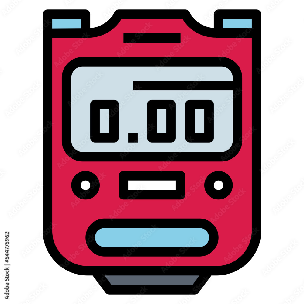 stopwatch filled outline icon style stopwatch filled outline icon style