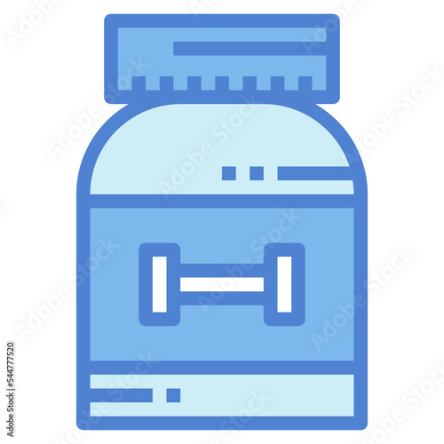 Proteins two tone icon style