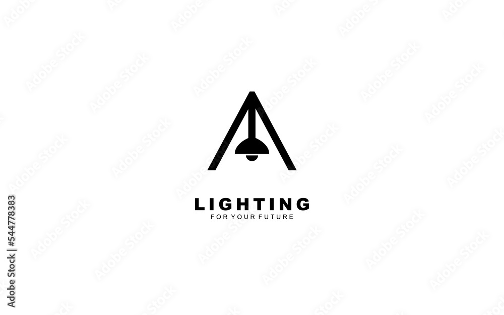 A logo lightning for identity. electrical template vector illustration for your brand. A logo lightning for identity. electrical template vector illustration for your brand.