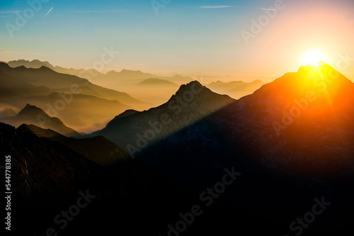 Dawn in the mountains © Cristian