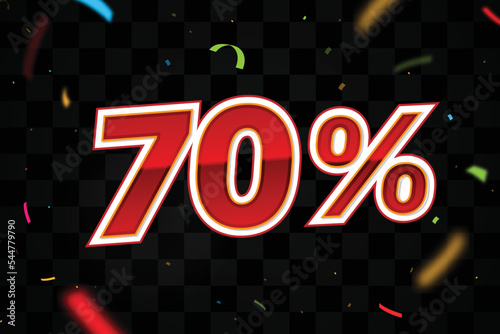 70 percent