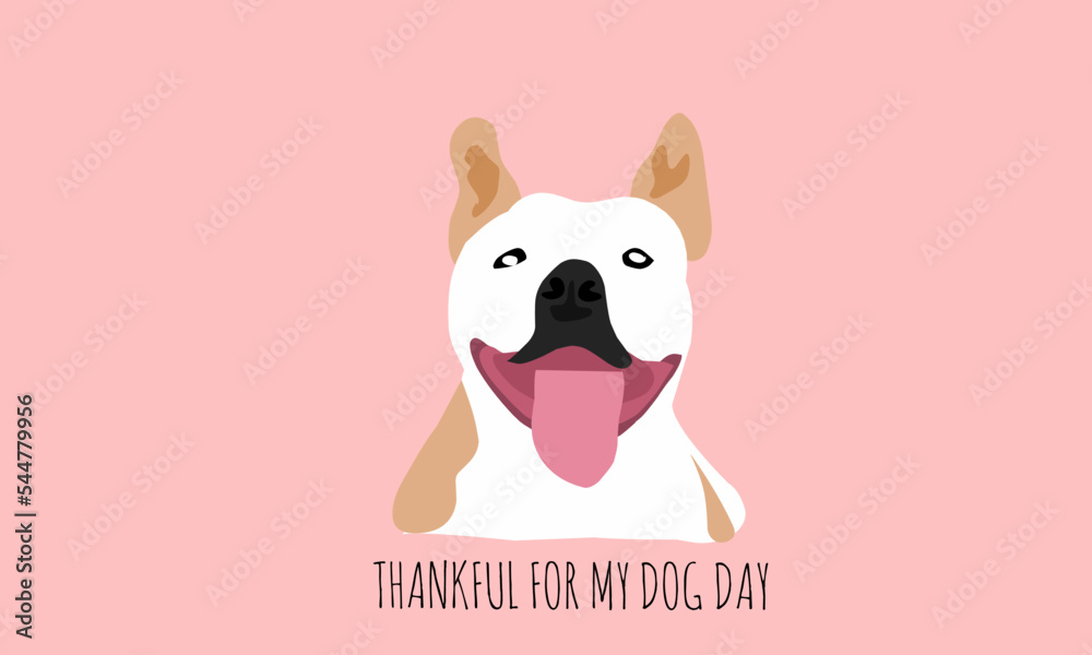 Vector graphic of world thankful for my dog day for world thankful for my dog day celebration. flat design. Line art design. flyer design. flat illustration. Banner design. November 23 Vector graphic of world thankful for my dog day for world thankful for my dog day celebration. flat design. Line art design. flyer design. flat illustration. Banner design. November 23