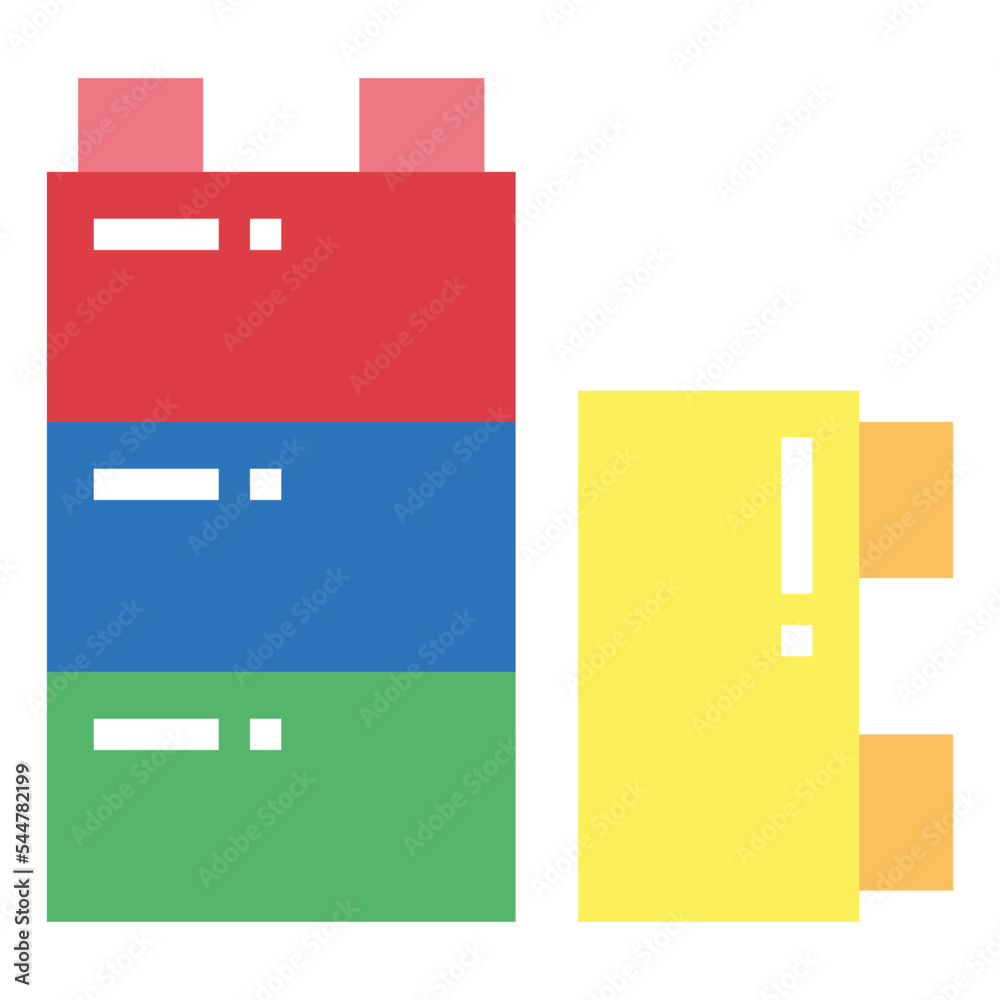 blocks flat icon style blocks flat icon style