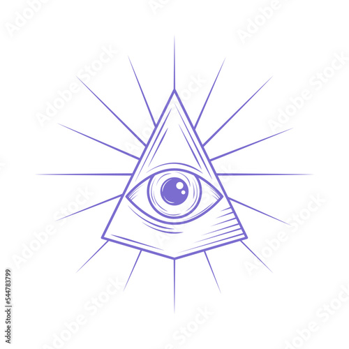 pyramid and eye esoteric