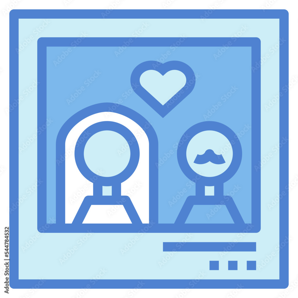 photo two tone icon style photo two tone icon style