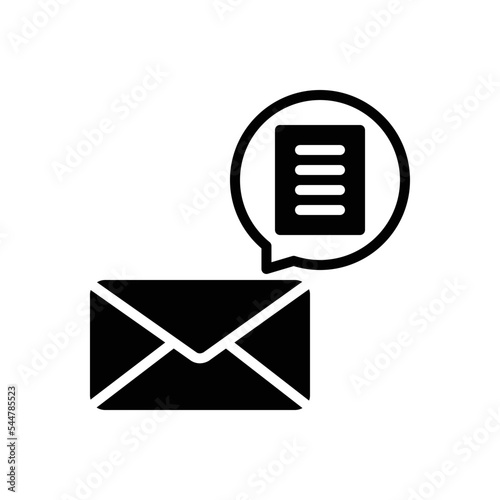 Black solid icon for insider