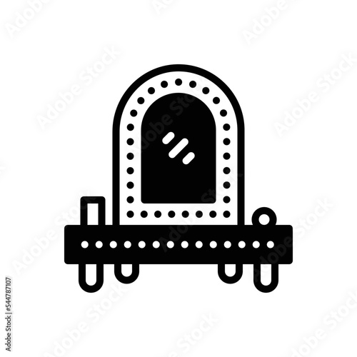  Black solid icon for broadway