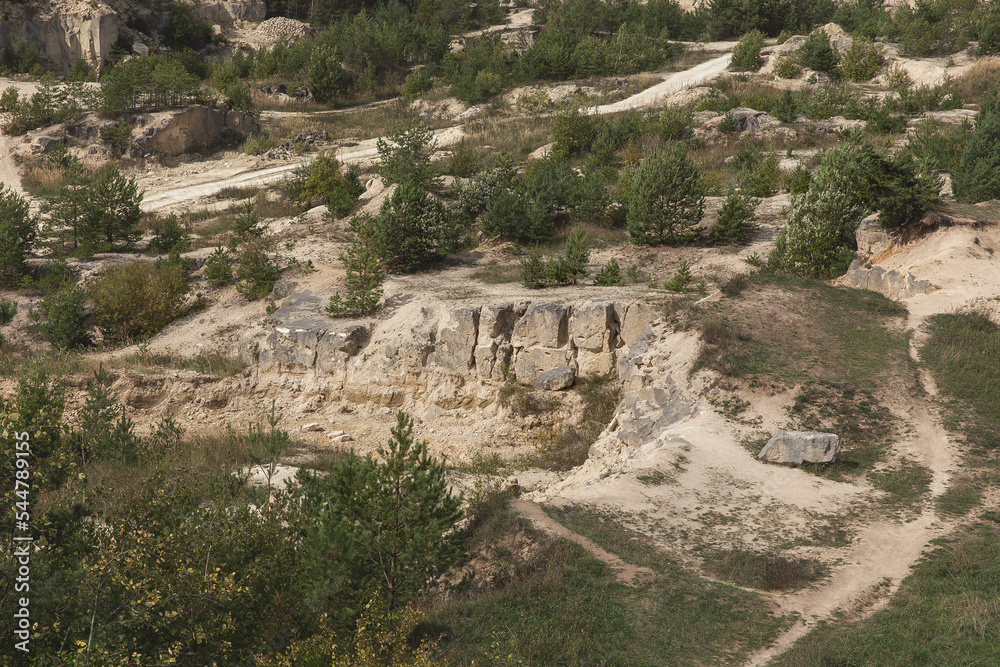 Kamieniołom Babia Dolina i baszta widokowa w Józefowie, Roztocze, lubelskie