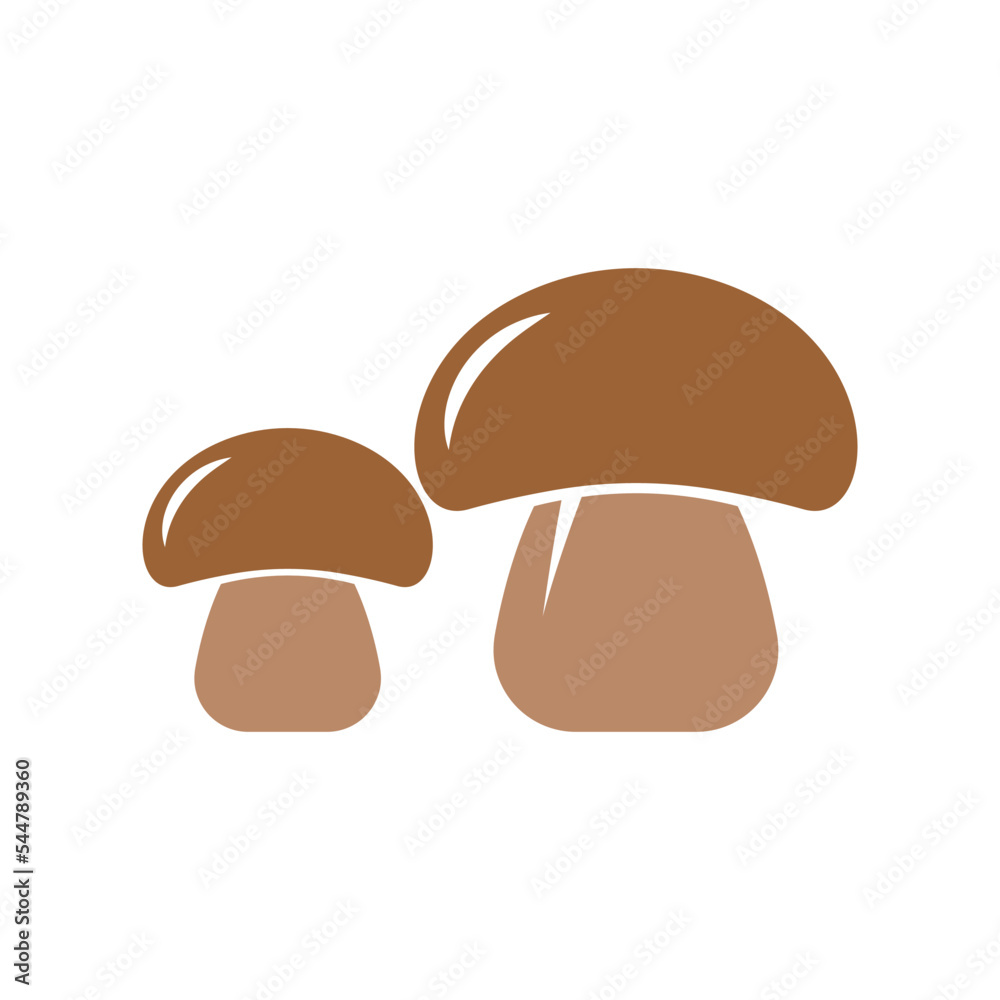 Fototapeta premium Mushroom icon logo design