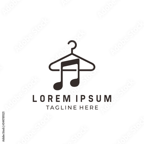 hangers logo music, fashion logo music