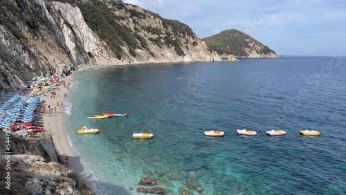 boats on the beach