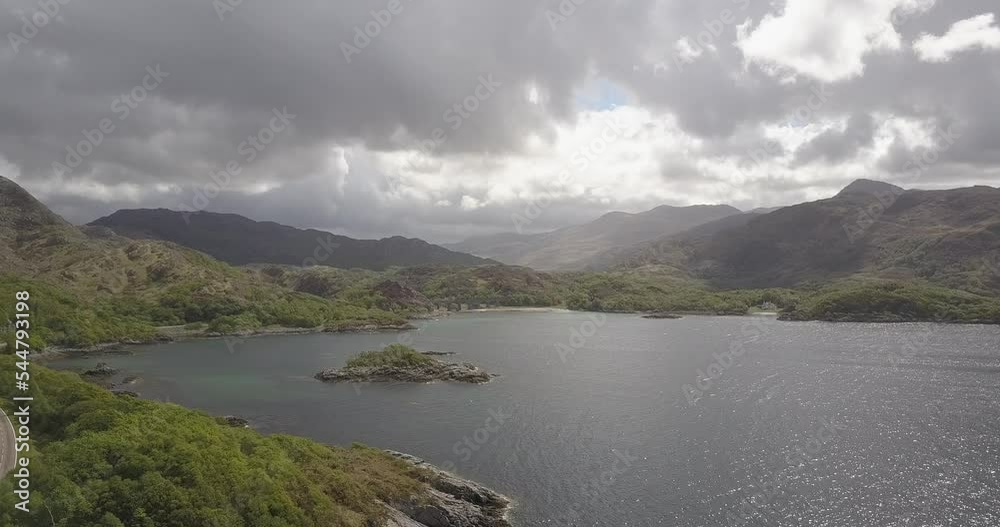 Loch nan Uamh, On the way to Mallaig. North West Scotland Loch nan Uamh, On the way to Mallaig. North West Scotland