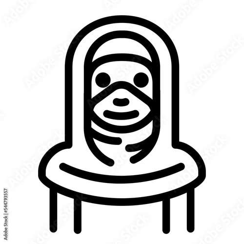 Lady female young girl cute female mask