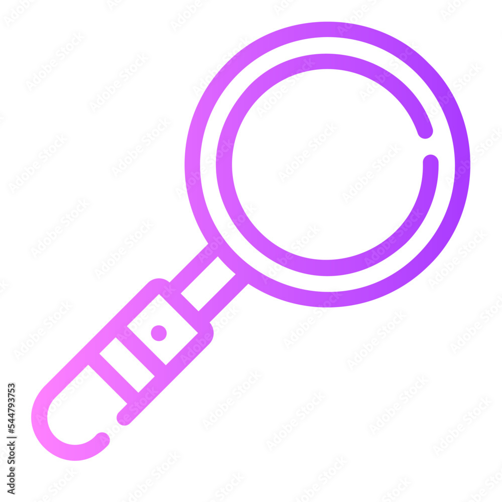 magnifying glass gradient icon magnifying glass gradient icon
