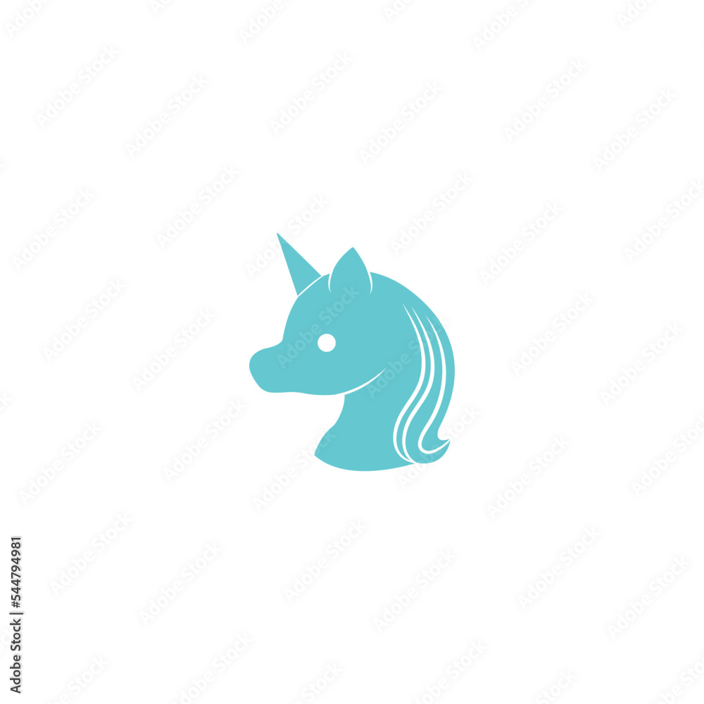 unicorn icon illustration vector unicorn icon illustration vector
