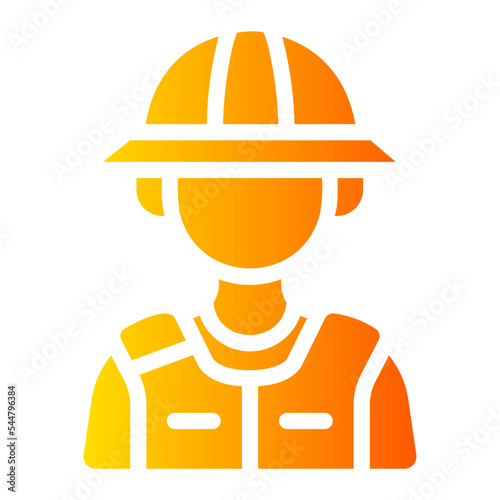 archeologist gradient icon