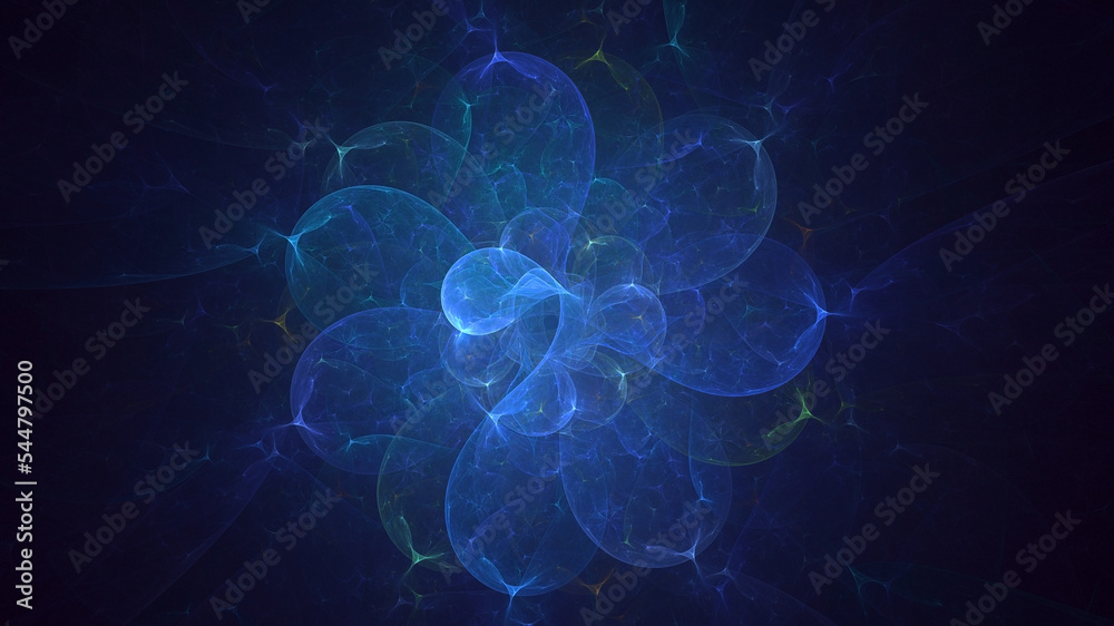 3D rendering abstract multicolor fractal light background 3D rendering abstract multicolor fractal light background