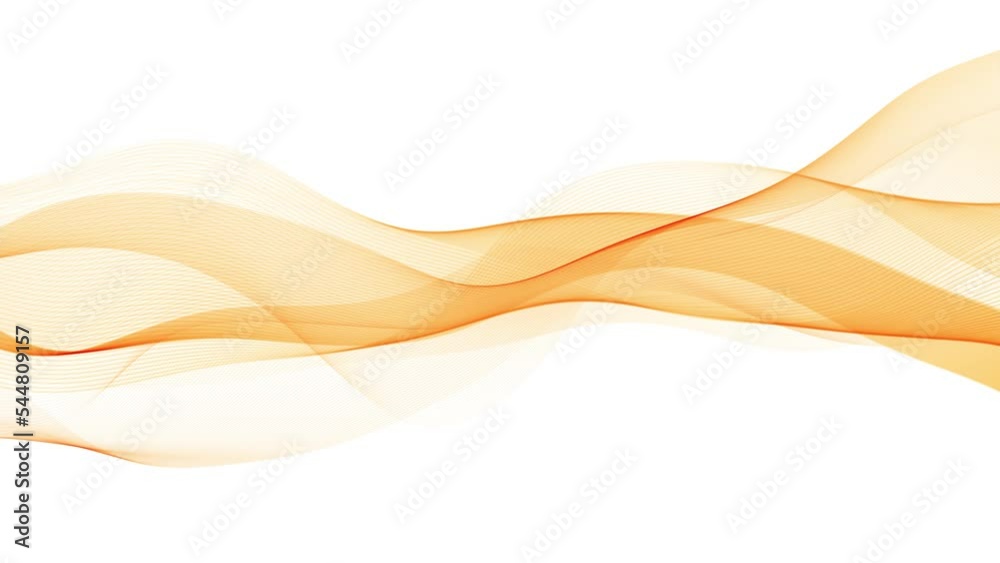 Abstract orange lines background loop