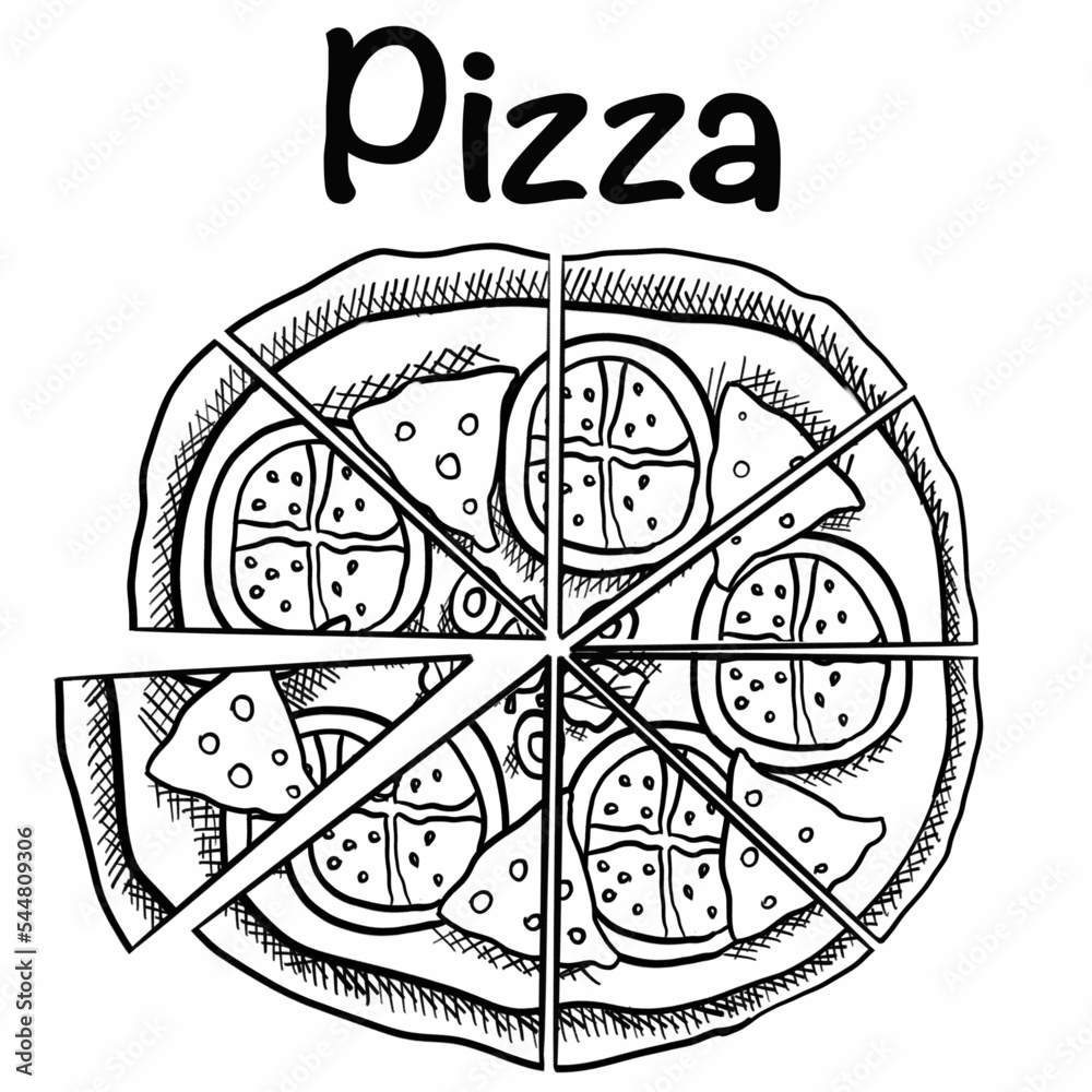 pizza,dough,italian favorite dish,tomatoes,cheese,pasta,sliced pizza,olives,olives, basil leaves illustration of an background