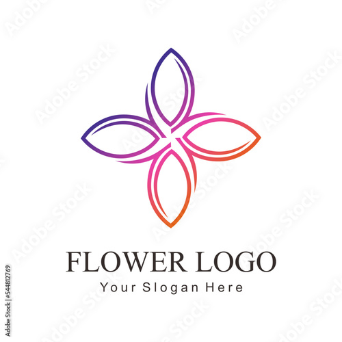 flower logo design