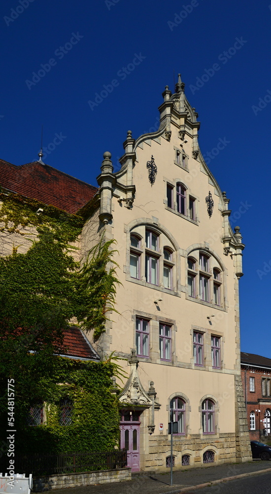Historical Court House in the Old Town of Neustadt am Rübenberge, Lower Saxony