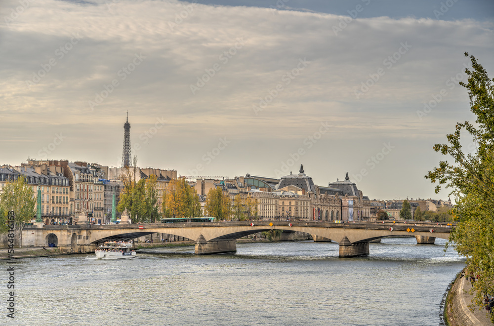 Paris historical landmarks, HDR Image